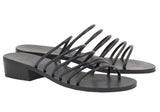 Shoes Ancient Greek Sandals Sani Heel Multi Straps Sandals Apoella