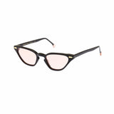 Sunglasses Kyme ALESSANDRA GLOSSY BLACK/SOLID PEACH Apoella
