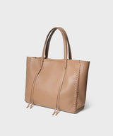 Tote Medium Grained Leather Camel