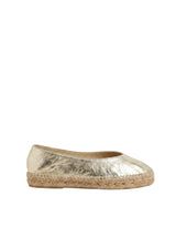 Ballet Flat Espadrilles Platinum Z 8.8 Gold