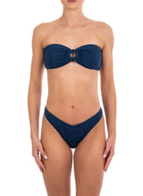 Emma Bandeau Bikini Blue