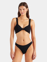 Juno Bow Classic Bikini Black