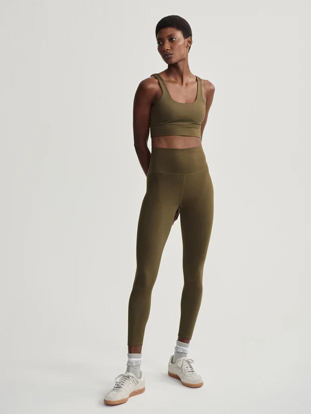 Activewear Varley High Rise 25 Leggings Dark Olive Apoella