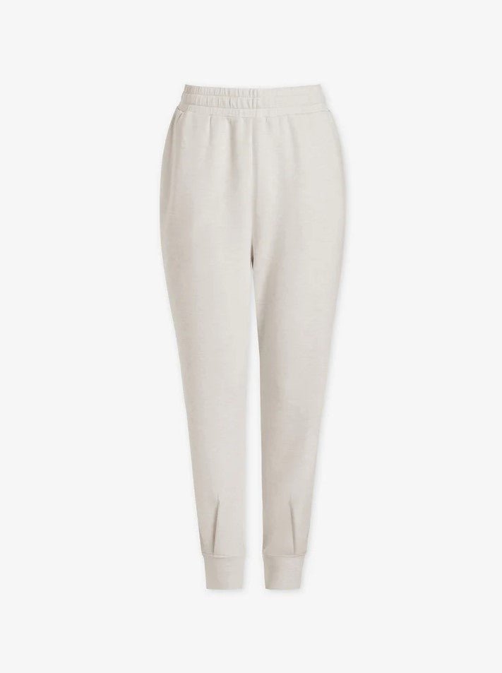 Activewear Varley Hyde Relaxed Cuffed Sweatpants Birch Marl XS / Ivory Apoella
