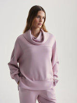 Activewear Varley Priya Sweater Burnished Lilac Apoella