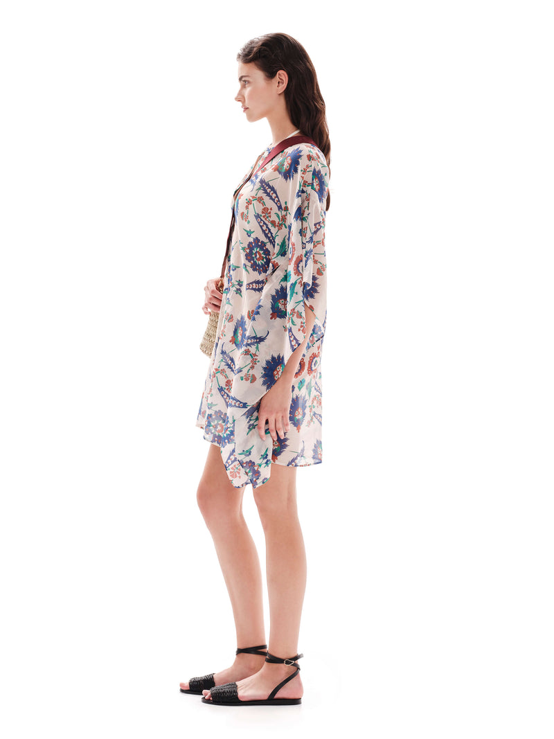 - Anemone Tunic Icarus Print 38 / Icarus Apoella