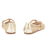 Ballerinas Ancient Greek Sandals Aerati Raffia Ballerinas Platinum/Natural Apoella