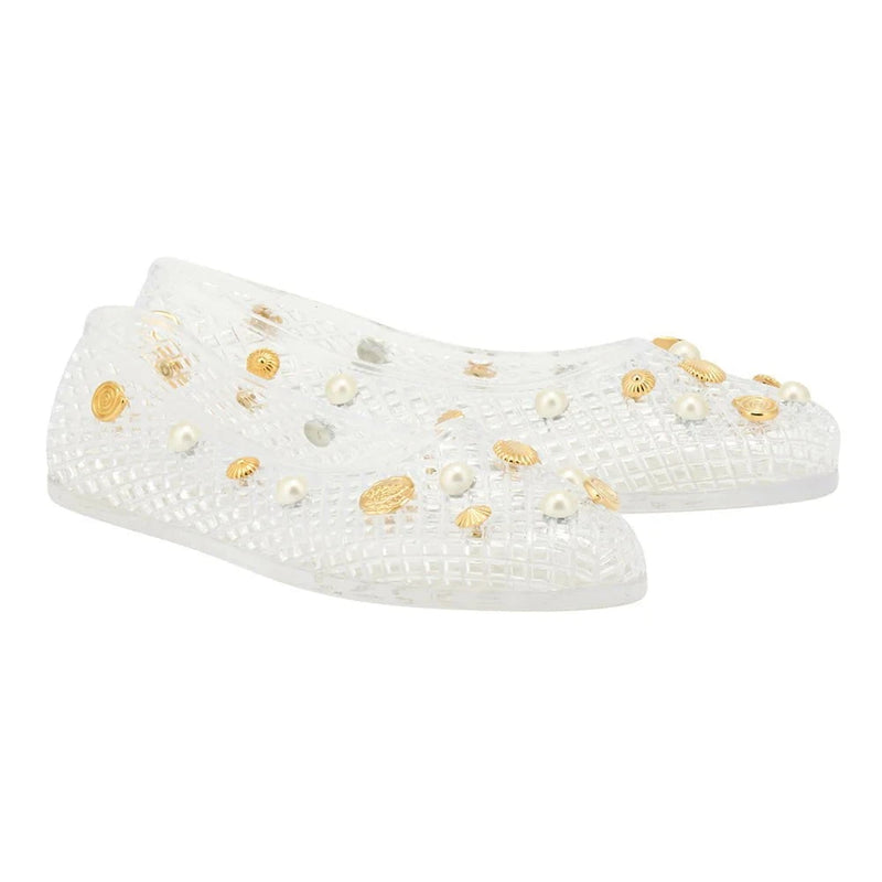 Ballerinas Ancient Greek Sandals Iro Jelly Shells Ballerinas Clear Apoella