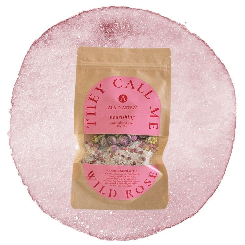 Bath Soaks Aladastra They Call Me Wild Rose Bath Soaks O/S Apoella