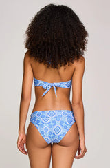 Bikini Heidi Klein Mykonos U Bar Bikini Sky Blue/White Apoella