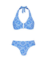 Bikini Heidi Klein Mykonos U Bar Bikini Sky Blue/White Apoella