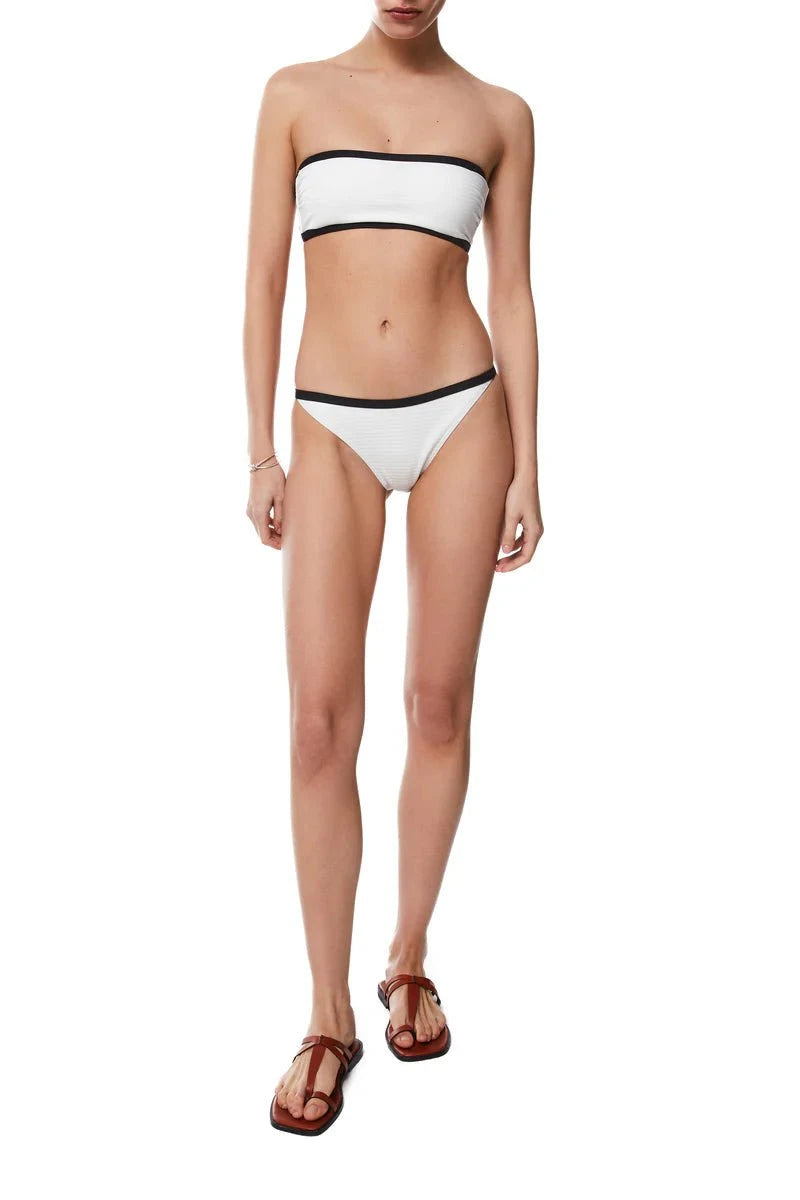Bikini Kiohne June/Reef Bandeau Bikini White Apoella
