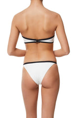 Bikini Kiohne June/Reef Bandeau Bikini White Apoella