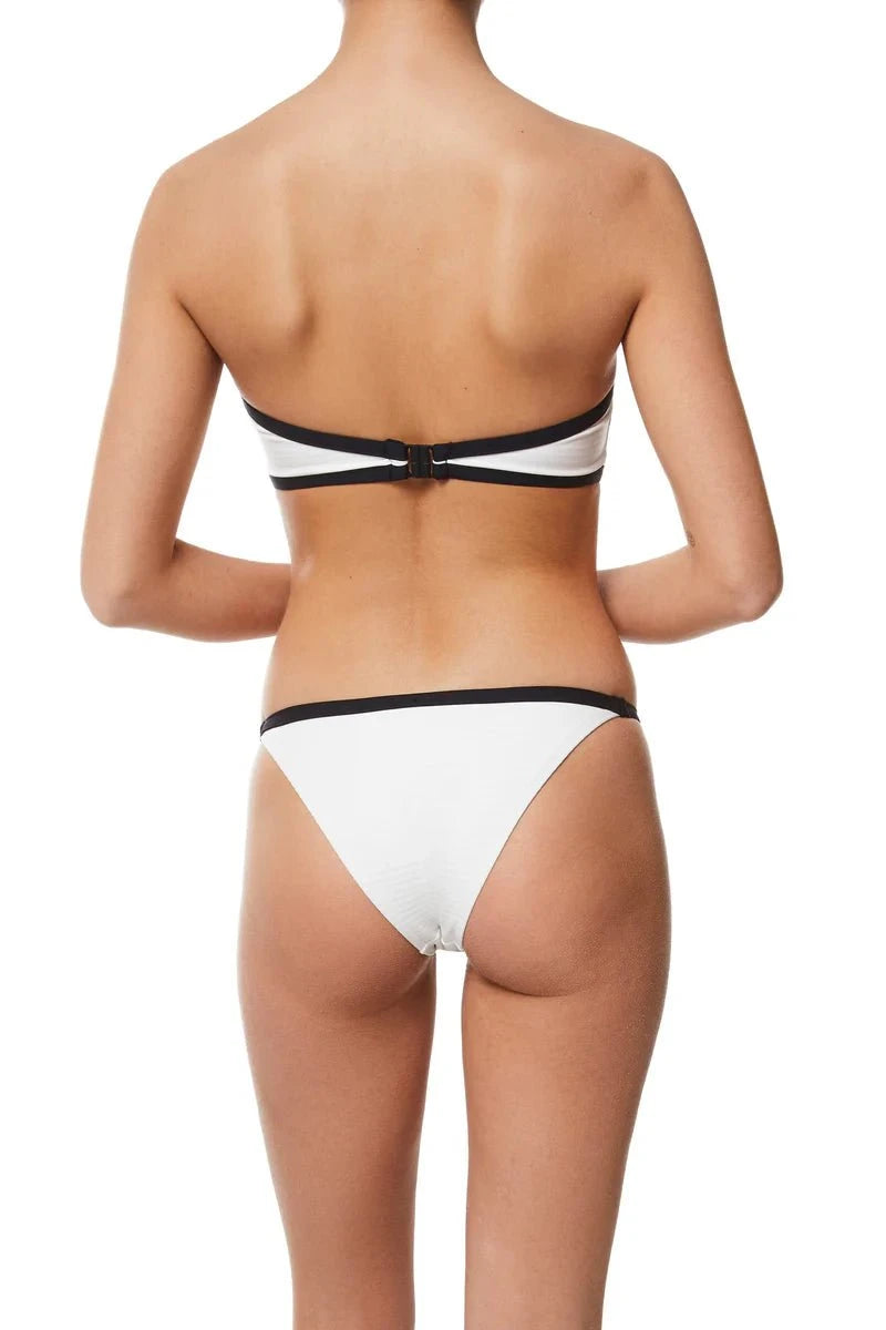 Bikini Kiohne June/Reef Bandeau Bikini White Apoella