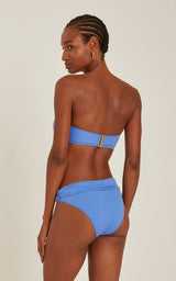 Bikini Lenny Niemeyer Drop Bandeau Ruched High Waist Bikini Riviera Apoella