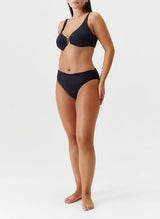 Bikini Melissa Odabash Bel Air Over The Shoulder Bikini Top Black Apoella