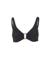 Bikini Melissa Odabash Bel Air Over The Shoulder Bikini Top Black Apoella