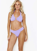 Bikini Melissa Odabash Brussels Halterneck Ring Bikini Top Lavender Apoella