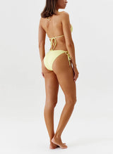 Bikini Melissa Odabash Miami Triangle Ring Detail Bikini Top Sunray Ribbed Apoella