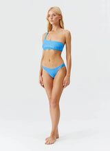 Bikini Melissa Odabash Toulouse One Shoulder Bikini Top Zigzag Ocean Apoella