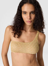 Bikini Missoni One Shoulder Bikini Lace Gold 44 EU / Gold Apoella