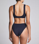 Bikini Stefania Frangista Ali Hoop Over The Shoulder Bikini Seersucker Cream Apoella