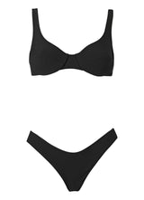 Bikini Stefania Frangista Irini Cup Bikini Curly Black Apoella