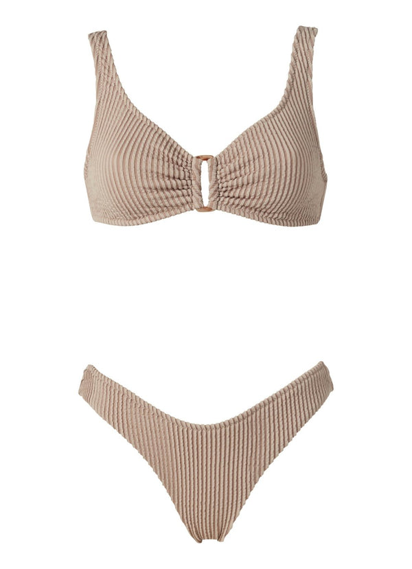 Bikini Stefania Frangista Lenny V-bar Bikini Curly Bone Apoella