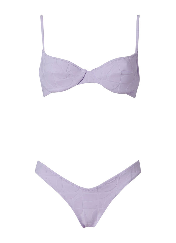 Bikini Stefania Frangista Prince Cup Bikini Jacquard Purple Apoella
