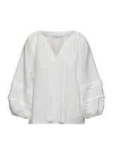 Blouses APOELLA Kalli Balloon Sleeve Top White Apoella