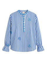 Blouses Nimo With Love Broom Long Sleeve Top Stripes/Flowers Apoella