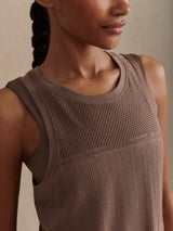 Blouses Varley Dayna Seamless Tank Top Coffee Quartz Apoella