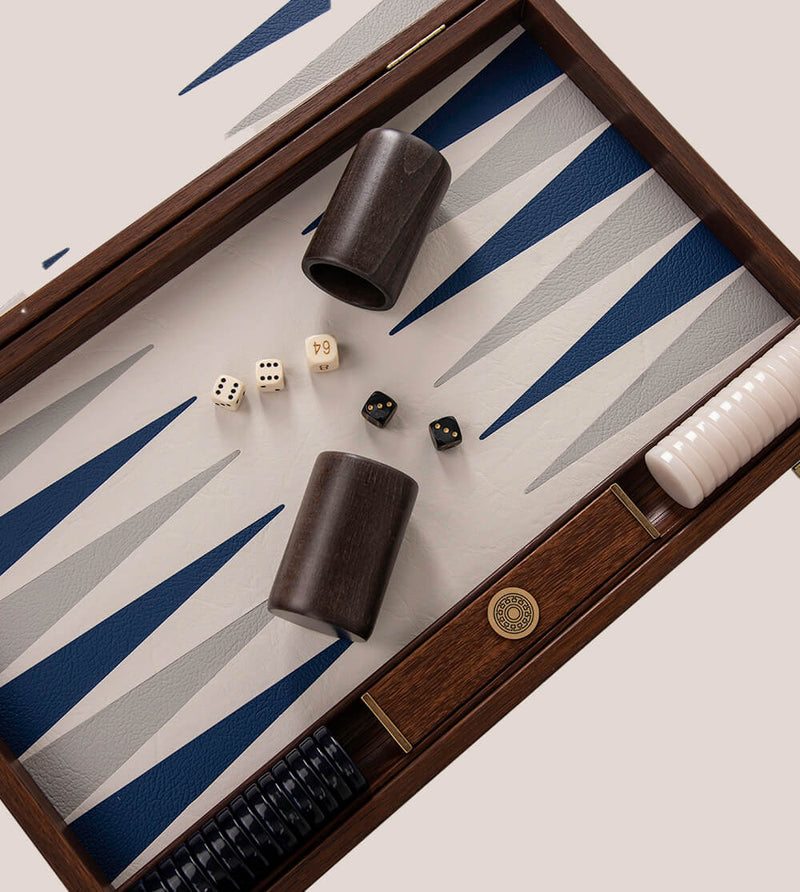 Board Game Apoella Apoella Backgammon Navy O/S Apoella