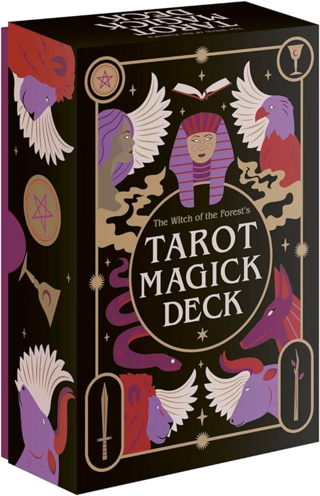 Books Leaping Hare Press The Witch Of The Forest's Tarot Magic Deck O/S Apoella