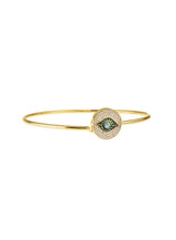 Bracelets ASTRA Round Eye Bracelet Gold-White-Green-Sky O/S Apoella