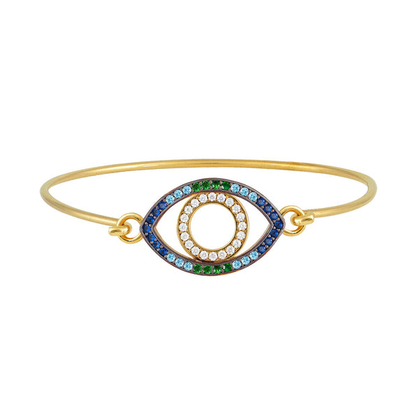 Bracelets Marianna Lemos Maia Bracelet Gold/Blue Apoella