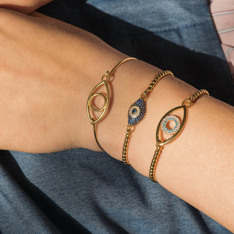 Bracelets Marianna Lemos Mini Avra Eye Bracelet Apoella