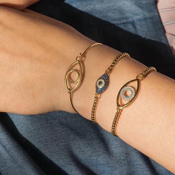 Bracelets Marianna Lemos Mini Avra Eye Bracelet M/L M/L Apoella