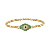 Bracelets Marianna Lemos Mini Gala Green Bracelet Apoella