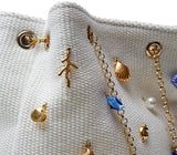 Bucket Bags APOELLA Asterias Bucket Bag Charms Off White O/S Apoella
