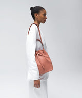 Bucket Bags Callista Crafts Bucket Bag Grained Leather Peach O/S Apoella