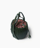 Bucket Bags Callista Crafts Woven Lea Bag Leather Green O/S Apoella