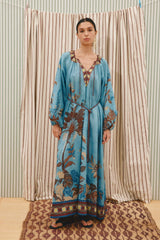 Caftans Alémais Georgie Pool Long Caftan Multi 10UK / Multi Apoella