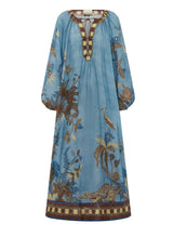 Caftans Alémais Georgie Pool Long Caftan Multi 10UK / Multi Apoella