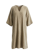 Caftans APLA Kappa VI Shiny Caftan Beige Apoella