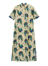 Caftans Lisa Corti Mamta Cotton Caftan Ivory Apoella