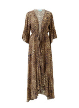 Caftans Melissa Odabash Manon Open Front Caftan Cheetah Apoella