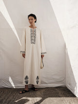 Caftans Zeus+Dione Pelagos Caftan Ivory 38 / Ivory Apoella