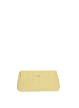 Clutch Apoella Aigina Straw Clutch Yellow O/S / Yellow Apoella