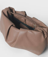 Clutch Callista Crafts Pleated Clutch Smooth Leather Mocca O/S / Mocca Apoella